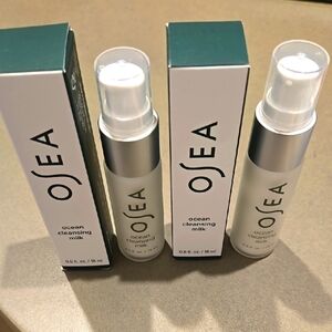 New in box never used OSEA Ocean Cleansing Milk 2x  18 ml. Deluxe travel